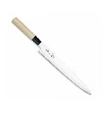 Нож японский Янагиба 27см ручка беж., нерж. сталь