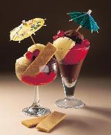 Зонтик для коктейля и десерта 10см 20шт. Rio